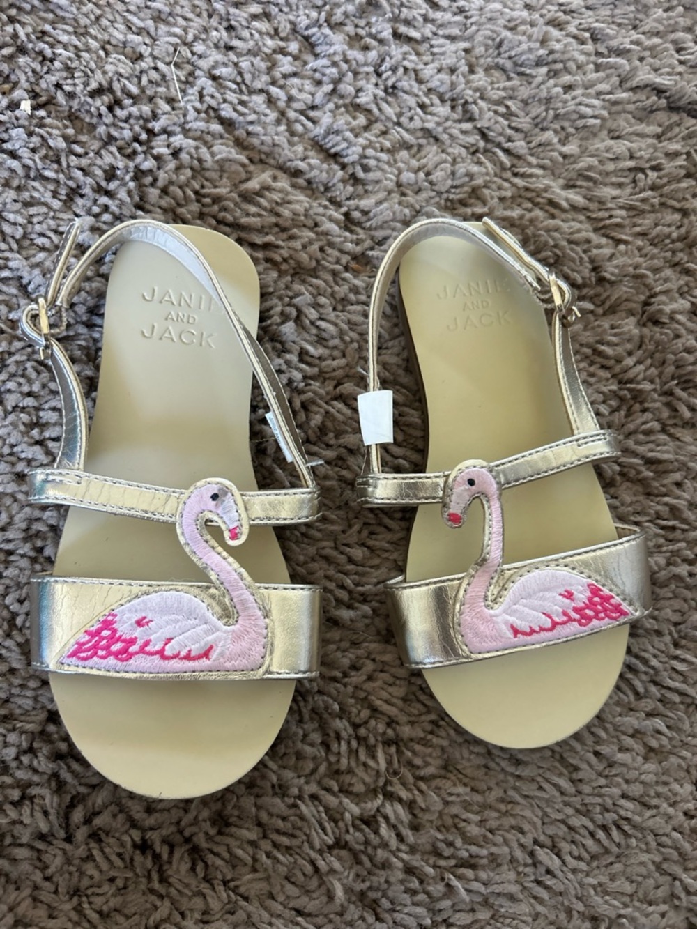 Janie and Jack flamingo sandals